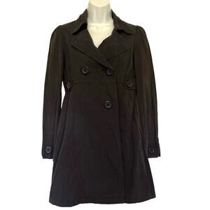 FLYING TOMATO - size Small - Button Womens Jacket Blue Anthropologie Barn